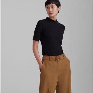 Club Monaco mock-neck tee